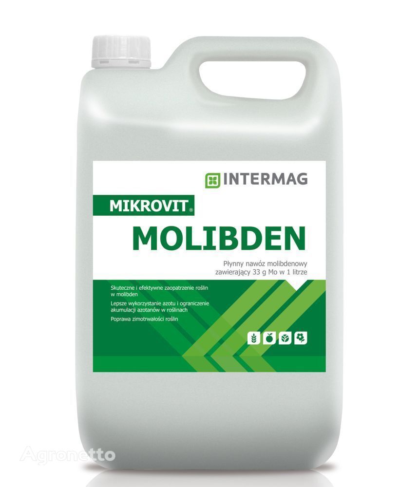 신품 식물 생장촉진제 Mikrovit Molibden 33 5l