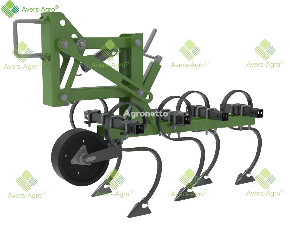 신품 경운기 Razor row crop cultivator section with non-adjustable stand