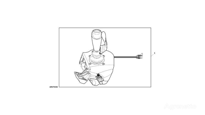 곡물 수확기 John Deere 8345R용 수동 조종 조이스틱